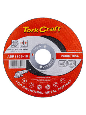 CUTTING DISC INDUSTRIAL METAL & SS 115 x 1.0 x 22.2 MM