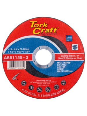 CUTTING DISC STEEL & SS 115 x 0.8 x 22.2 MM