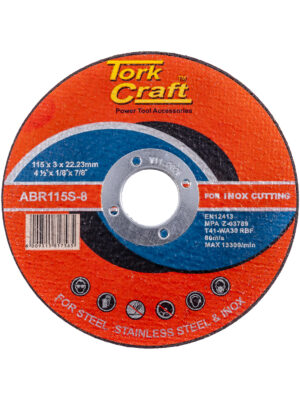 CUTTING DISC METAL & SS 115 x 3.0 x 22.22MM