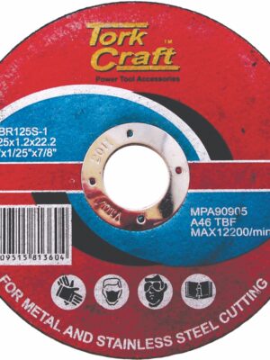 CUTTING DISC STEEL & SS 125 X 1.2 X 22.2MM