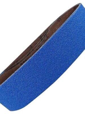 SANDING BELT ZIRCONIUM 100 X 610MM 80GRIT 2/PACK