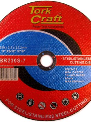 CUTTING DISC STEEL AND SS 230 X 2.5 22.22MM