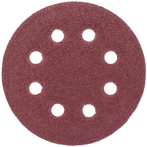 ABR30080.jpg SANDING DISC 115MM 80 GRIT WITH HOLES 10/PK HOOK AND LOOP