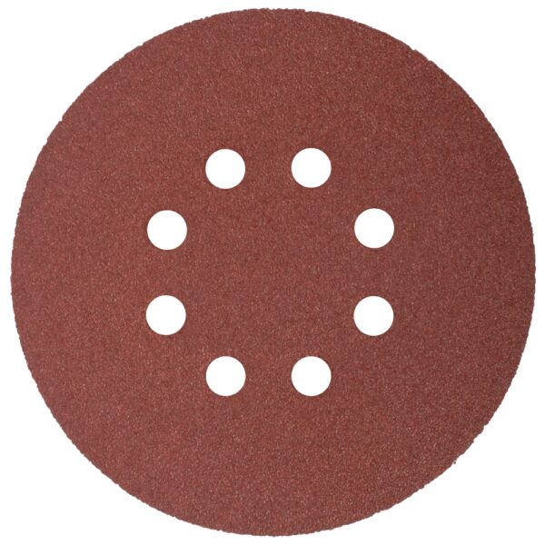 ABR36060.jpg SANDING DISC 150MM 60 GRIT WITH HOLES 10/PK HOOK AND LOOP