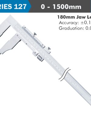 VERNIER CALIPER 1500MM 0.11MM ACC. 180MM 0.02MM GRAD S/STEEL