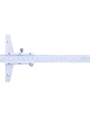 AC192-012-11.jpg VERNIER HOOK DEPTH GAGE 0-300mm 0.02mm