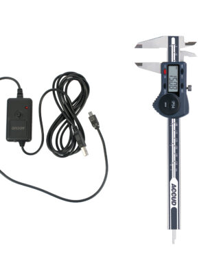AC20COMBO001.jpg DIG. CALIPER 200MM 0.03MM ACC. S/STEEL + DATA CABLE 100-11