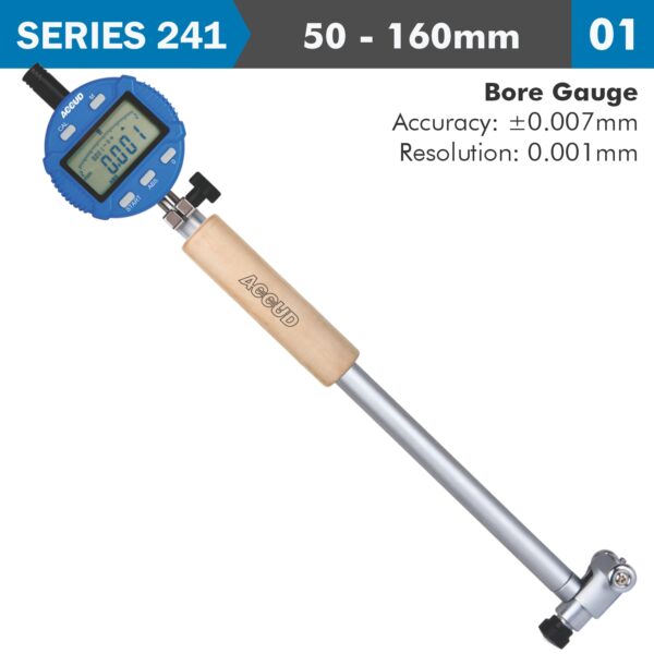 AC241-160-01.jpg DIG. PRECISION BORE GAUGE 50-160MM 0.018MM ACC. 0.001MM GRAD.