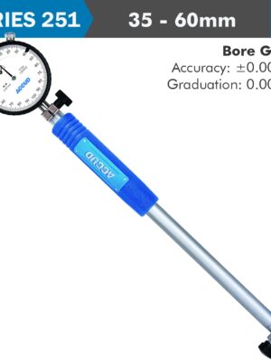 AC251-060-01.jpg PRECISION DIAL BORE GAUGE 35-60MM 0.007MM ACC. 0.001MM GRAD.