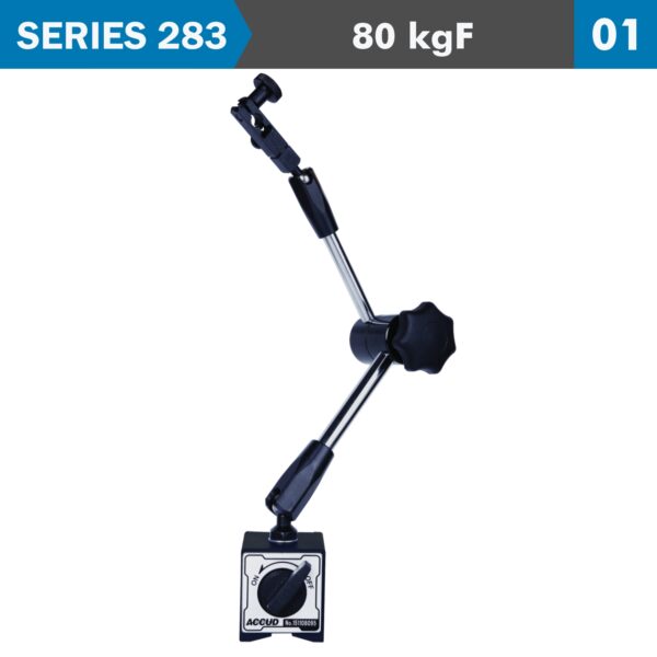 AC283-080-01.jpg UNIVERSAL MAGNETIC STAND 80KGF WITH FINE ADJUSTMENT