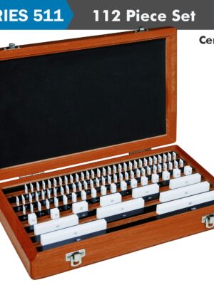 AC511-112-01.jpg CERAMIC GAUGE BLOCK SET ISO3650 GRADE 1 112PC