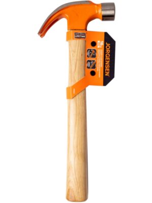 PONY HAMMER CLAW HICKORY 16OZ 280MM WOODEN HANDLE