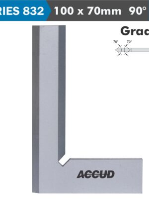 BEVELED EDGE SQUARE 90 DEG. GRADE 0 100X70MM