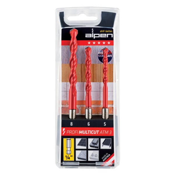 ALP20ATM3.jpg ALPEN MULTICUT DRILL BIT SET 3 PIECE HEX SHANK 5 6 8MM