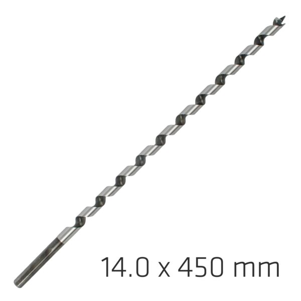 ALP22614.jpg WOOD AUGER DRILL BIT 14 X 450MM