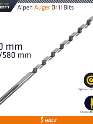 WOOD AUGER DRILL BIT 620 X 580 12MM