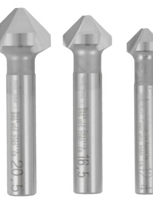 HSS COUNTERSINK SET - PCS 12.4 - 16.5 - 20.5MM