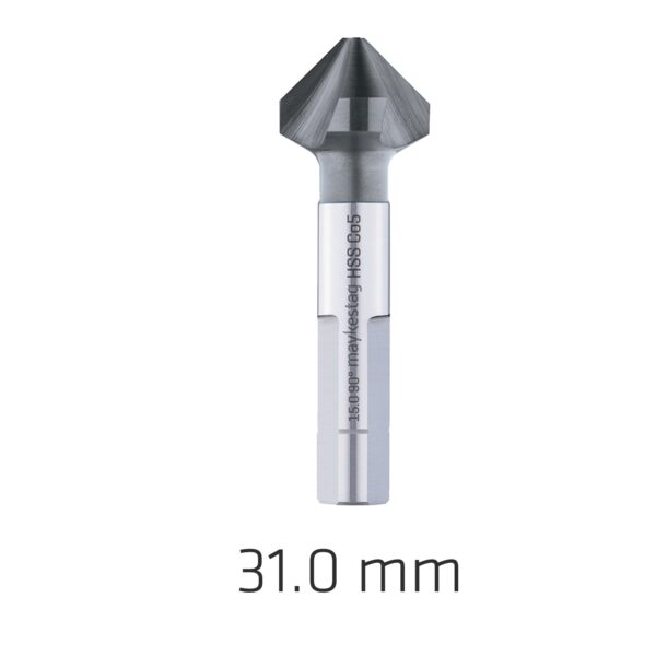 HSS-ECO5 COUNTERSINK 90 31.0 DIN 335 SHAPEC 3-SURFACE SHANK