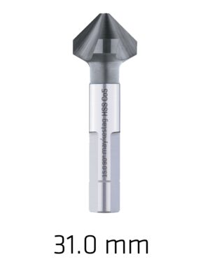 HSS-ECO5 COUNTERSINK 90 31.0 DIN 335 SHAPEC 3-SURFACE SHANK ALUNIT CO