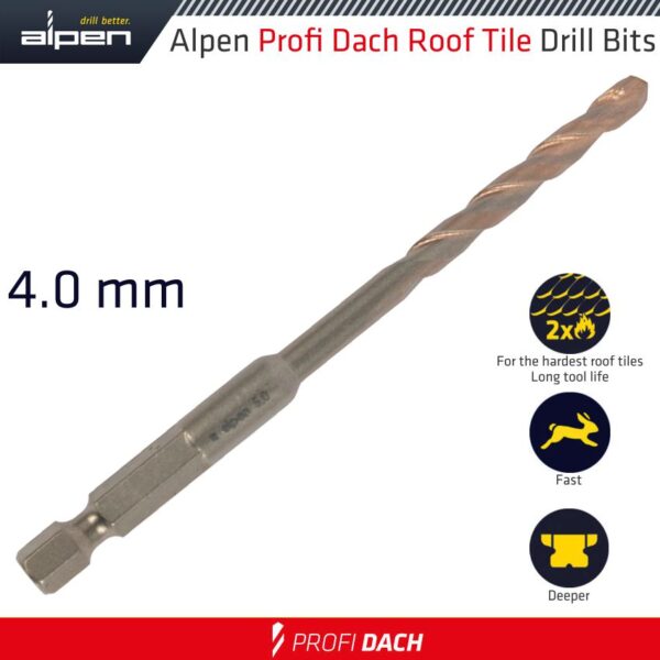 ALP25304.jpg ROOF TILE DRILL BIT 4.0MM BULK