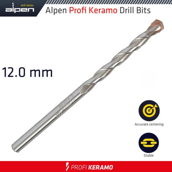 ALP29712.jpg PROFI KERAMO TILE CERAMIC MARBLE BIT 12MM