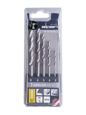 SET IMPULZOR IMPACT METAL HEX ATM5 5-TLG 3.0- 4.0- 5.0- 6.0-8.0 MM