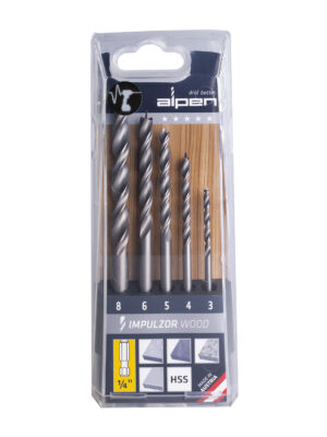 SET IMPULZOR IMPACT WOOD HEX ATM5 5-TLG 3.0-4.0- 5.0- 6.0-8.0 MM