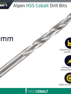 ALP6130010.jpg HSS COBALT DIN 338 1.0MM BULK