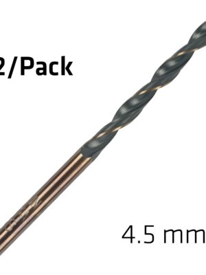 HSS SPRINT MASTER 4.5MM X2 SLEEVED DIN338 ALPEN DRILL BIT
