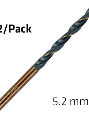ALPEN SPRINT MASTER DIN 338 5.2MM 2/PACK