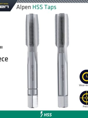 HSS HAND TAP SET IMPERIAL G 1/2' POUCHED