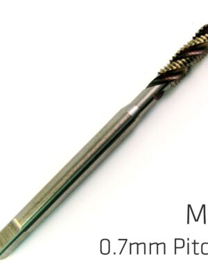 ALP71404.jpg MACHINE TAP COBALT 4MM SPIRAL FLUTED IN POUCH 0.7MM PITCH