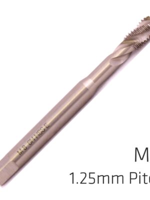ALP71408.jpg MACHINE TAP COBALT 8MM SPIRAL FLUTED IN POUCH 1.25MM PITCH