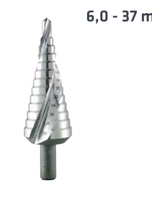 ALPEN HSS STEP DRILL 6-37MM