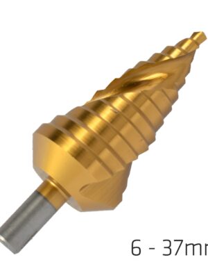 ALPEN STEP DRILL HSS Co5 TIN 6-37MM