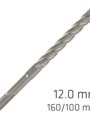 ALP763012.jpg FORCE X 12.0 x160/100 SDS-PLUS REBAR DRILL BIT X4 CUTTING EDGES - BULK