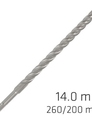 FORCE X 14.0 x 260/200 SDS-PLUS REBAR DRILL BIT X4 CUTTING EDGES - BUL