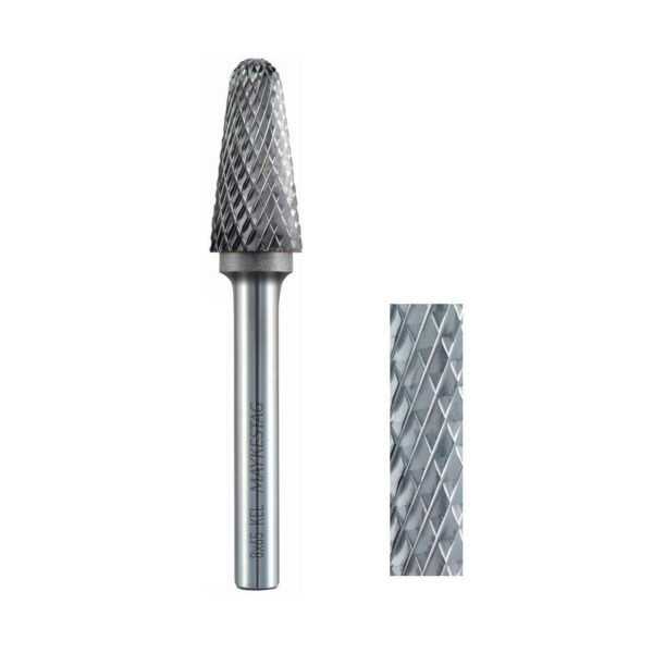TC ROTARY BURR 10X65 CUT 6MM SHANK