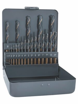 ALPEN SPRINT MASTER 21 PCE SET KM21 1 -8.5 X 0.5 9-13 X 1MM METAL BOX