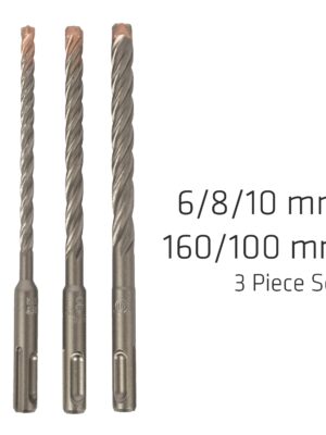 FORCE X SDS SET 3 PCS 6/8/10 MM X 160