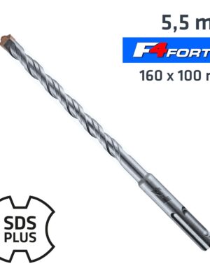 ALP817055.jpg SDS PLUS DRILL HAMMER F4 BIT 160 X 100 5.5MM