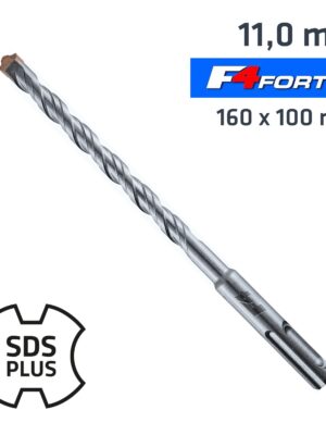 SDS PLUS DRILL HAMMER F4 BIT 160 X 100 11MM