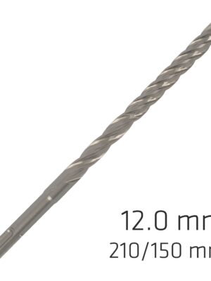 FORCE X 12.0 x 210/150 SDS-PLUS REBAR DRILL BIT X4 CUTTING EDGES