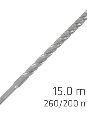 ALP835015.jpg FORCE X 15.0 x 260/200 SDS-PLUS REBAR DRILL BIT X4 CUTTING EDGES