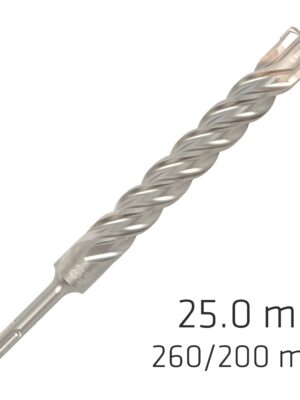 ALP835025.jpg FORCE X 25.0 x 250/200 SDS-PLUS REBAR DRILL BIT X4 CUTTING EDGES