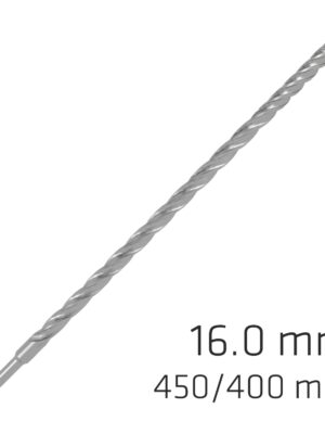 ALP875016.jpg FORCE X 16.0 x 450/400 SDS-PLUS REBAR DRILL BIT X4 CUTTING EDGES