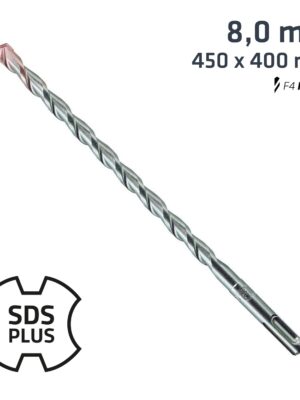 SDS PLUS DRILL BIT 450 X 400 8.0MM
