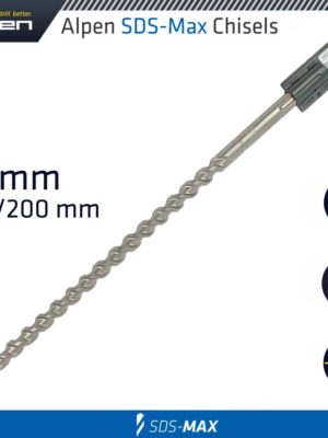 SDS MAX DRILL BIT 320X200 25MM