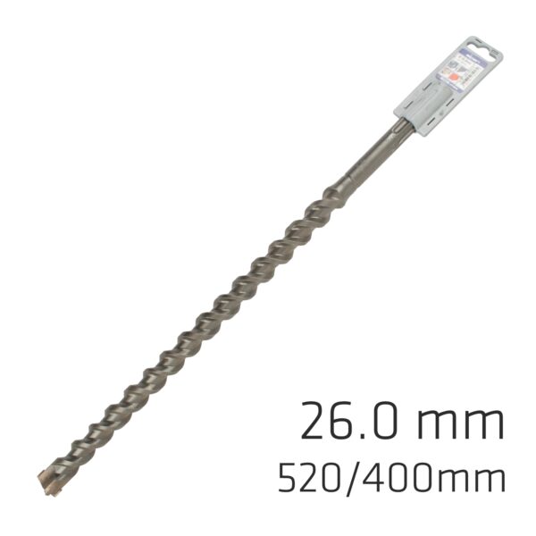 ALP89126.jpg SDS MAX DRILL BIT 520X400 26MM
