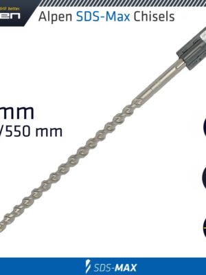 SDS MAX DRILL BIT 740X600 12MM